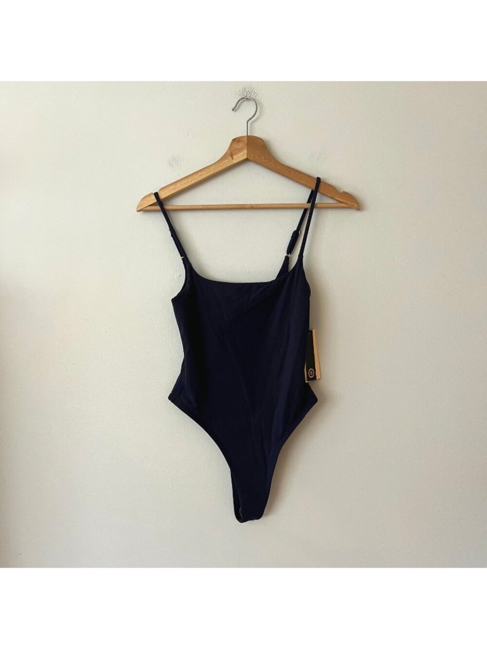 NWT Bodile Dance Leotard High Cut Navy Blue Women's Size XS/Small